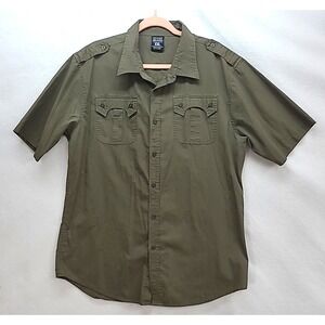 3rd Rail a Zoo York Production Short Sleeve Womens 2X Button Up Top Shirt